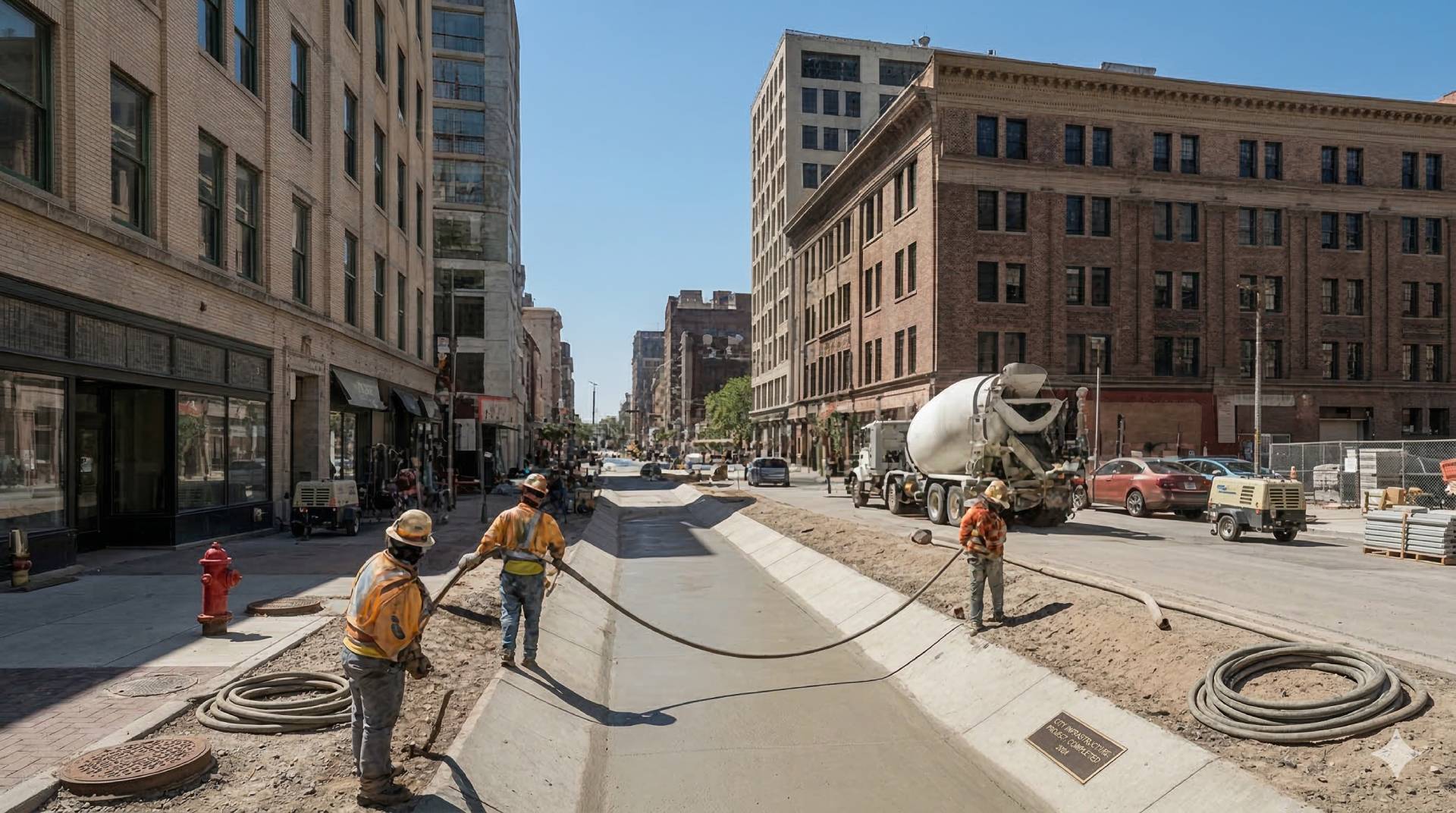 Professional Shotcreting Services Contractors applying shotcrete for concrete repair, slope stabilization, and structural strengthening